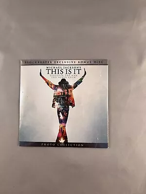 New~michael Jackson This Is It~blockbuster Exclusive Bonus Disc~photo Collection • $10.99