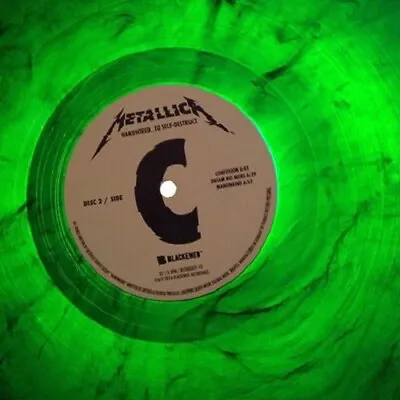 METALLICA ‎– Hardwired...To Self-Destruct – GREEN 2LP (LTD 2200) – NEW & SEALED! • £999