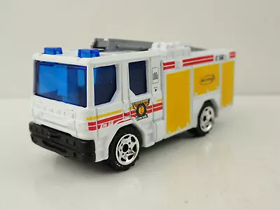 2001 Matchbox #30 Dennis Sabre Fire Truck (White) - LOOSE • $3.99