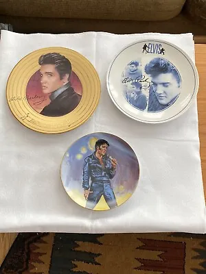 Elvis Collectible Plates (3):Solid Gold (Bradford)EPE Sig ProductNostalgia EPE • $21