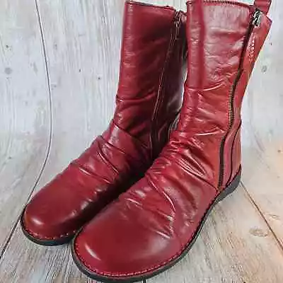 Miz Mooz Prospect Boot Red Size EU 38 • $99