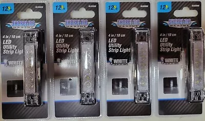 4 Pack Shoreline Marine 4  LED Utility Strip Light SL52088 NEW! • $17.99