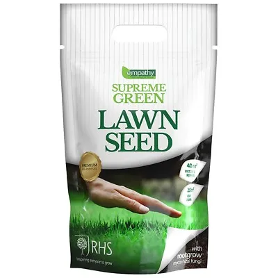 Empathy Supreme Green Fast Growing Lawn Grass Seed Rapid Quick Growth New Lawns • £13.99