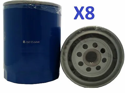 8x Oil Filter Suits Z9 FORD FALCON 6CYL BA SERIES 4.0L PETROL TURBO 02-04 • $32.80