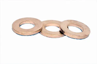 M2 - 2mm Solid Brass Washers Form A Thick To Fit Bolts & Screws Din 125a • £2.02