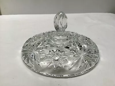 Vintage Anchor Hocking Glass Early American Prescut 7  Replacement Lid-Lid Only • $8