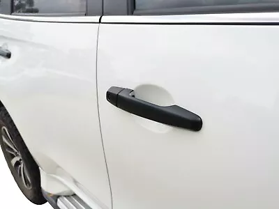 $29.95 • Buy Black Door Handle Cover Protector For Mitsubishi Triton MQ MR 2015-23 Standard