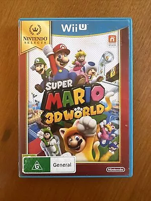 SUPER MARIO 3D WORLD (G) NINTENDO Wii U PAL OZ SELLER • $17.99