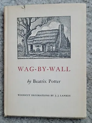 Potter Beatrix Wag-by-Wall Rare 1st Edition With Dust Jacket  Christmas Story • $125