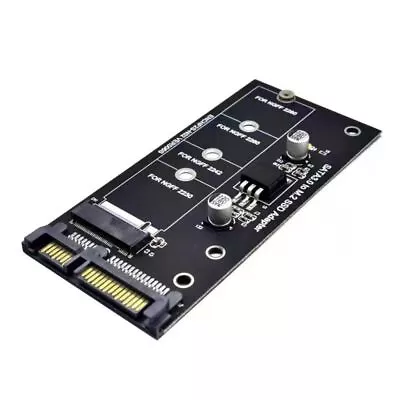 SATA NGFF Adapter Standard M2.SSD KEY Adapter Card M2 To SATA3 Adapter Support • $13.04