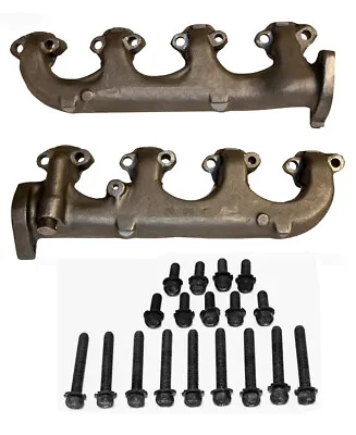 New! 1965 - 1970 Ford Mustang Exhaust Manifolds Pair 260 289 302 With Hardware • $209.80