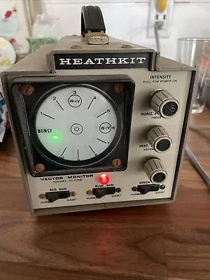 Heathkit IO-1128 Vector Monitor Powers Untested • $42.40