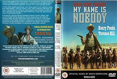 Region 2 PAL Spaghetti Western MY NAME IS NOBODY With Henry Fonda & Terence Hill • $10