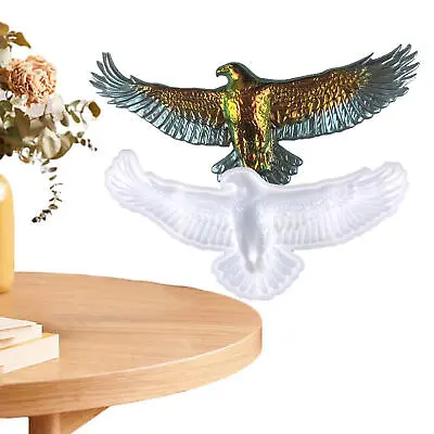 Silicone Eagle In Mountain Forest View Wolf Mold DIY Craft Resin Coaster • $9.26