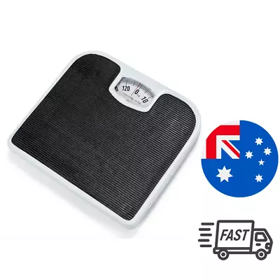 Bathroom Scale - Mechanical Machine - 130kg Body Weight Display Weighing Scales. • $10.65