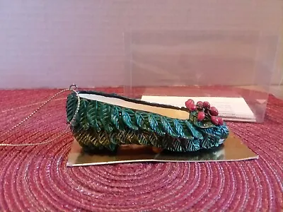 Metropolitan Museum Of Art Evening Shoe Pump High Heel Ornament Orig Box  • $35.05