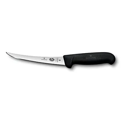 Victorinox Fibrox Pro 6'' Curved Boning Knife Black VIC-5.6613.15 • $20