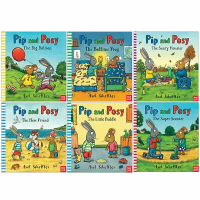 Pip And Posy Axel Scheffler Collection 6 Books Collection Set The Big Balloon • $57.82