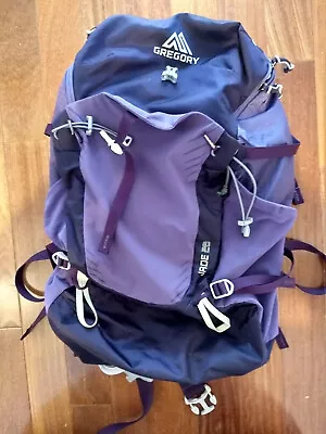 Gregory Jade 28 Crossflo Raincover Purple Backpack • $89.99