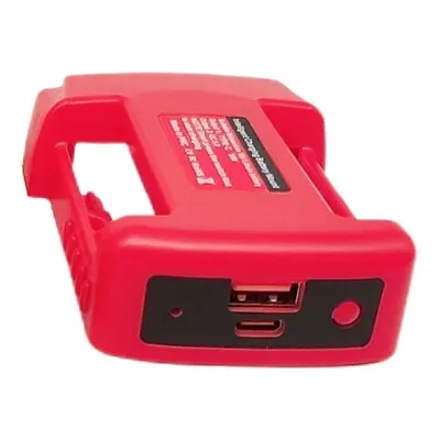 USB Charger Adapter For Milwaukee 18V Battery TypeC Fast Charging Interface • $11