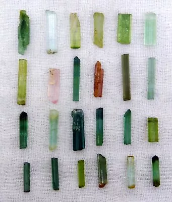 18.55 Cts Natural Mozambique Green Tourmaline Certified Gemstone Rough Lot • $21.24