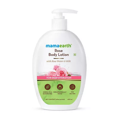 Mamaearth Rose Body Lotion For Unisex 400ml • $21.87