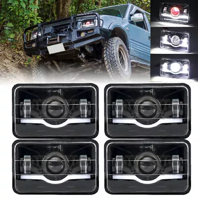 4X For Isuzu NQR NPR NPR-HD 4x6'' LED Headlights Hi/Lo Beam DRL Headlamp Bulbs • $56.99