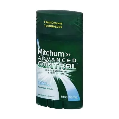 Mitchum Men Advanced Control Clean Control Invisible Solid 2.7 Oz (Pack Of 6) • $56.99