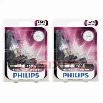 2 Pc Philips High Beam Headlight Bulbs For Volvo 850 960 C30 C70 S40 S60 S80 Zr • $29.39