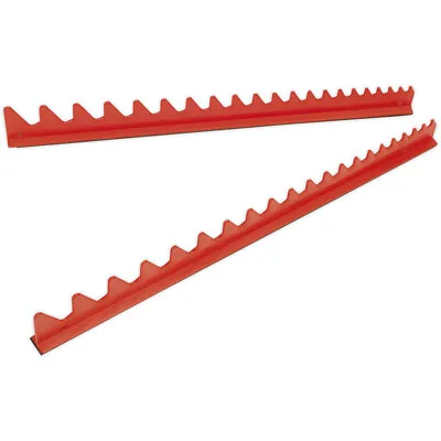 £15.49 • Buy 425mm 20 Spanner MAGNETIC Sharks Teeth Tool Rack - Drawer Strip Tidy Management