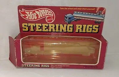 BOX ONLY Hot Wheels Vintage Steering Rigs Mayflower Yellow Ford LTL Moving Van • $79.99