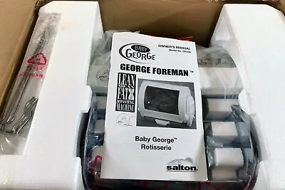 $224.99 • Buy George Foreman Baby George Rotisserie That Really Cooks, GR59A By Saltron 