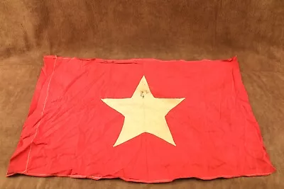 Vietnam War North Vietnamese Captured VC Red Star Flag  17 X28  • $9.99