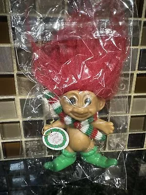 Merry Little Trolls Christmas Elf Russ Bernie New With Tag In Original Packaging • $69.99