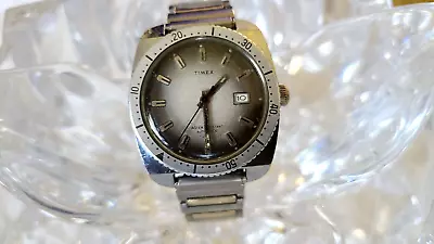 Vintage Men's Timex 70s Skin Diver Automatic Rotating Bezel Watch   • $103