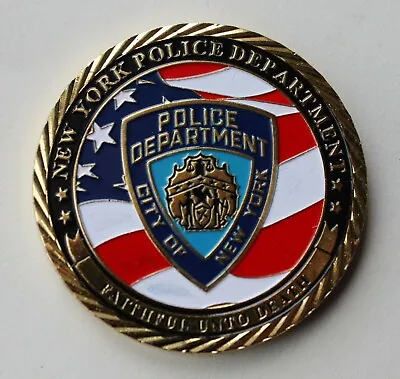 £12 • Buy US NYPD, New York Police Department Challenge Coin.