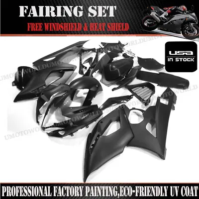 Matte Black Fairing Kit For Suzuki GSXR1000 2005-2006 ABS Injection Bodywork Set • $349.01
