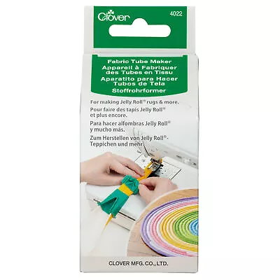 Clover Fabric Tube Maker - Bag Making Rugs Mats Home Decor Crafts • £17.99