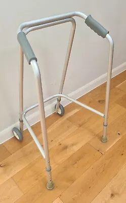 SimplyMed Medium Size Aluminium Wheeled Walking Frame - Zimmer Frame • £20