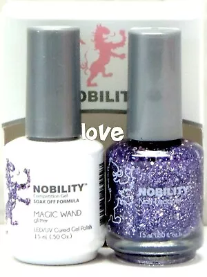 NOBILITY Gel Nail Polish 0.5fl.oz UV/LED Gel Color Duo NBCS181- Magic Wand • $9.48