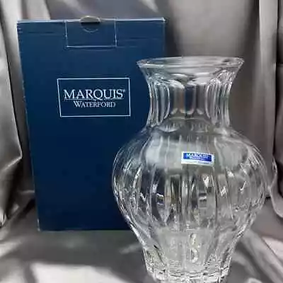 Waterford Marquis Sheridan Crystal Vase 8” NEW NIB • $50