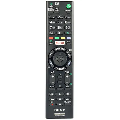 £12.95 • Buy Genuine Remote Control For Sony BRAVIA KDL43W809CBU Smart 3D 43  LED TV