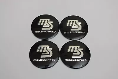 4 X Mazdaspeed Wheel Centre Hub Cap Cover 56mm For Mazda CX3 CX4 CX5 CX7 CX9 RX7 • $18