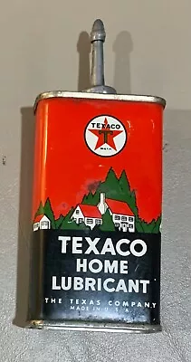 Texaco Handy Oiler 4 OZ Can With Lead Spout • $7.50