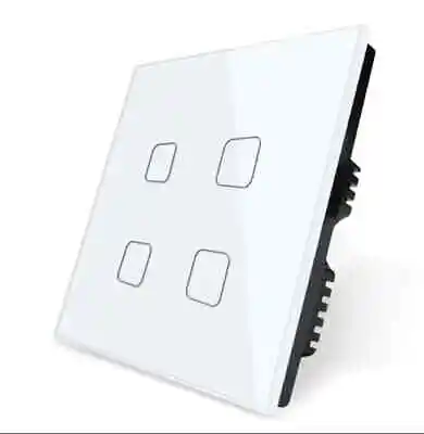 £30 • Buy ONYXO Smart Touch Switch For 1-4 Gang Light, Dimmer And Blinds Works With App