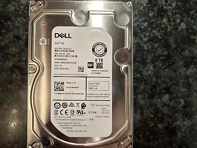 EMC DELL 92MDW SEAGATE ST8000NM0205 8TB 7.2K SATA Hard Drive HDD NAS SERVER PC#1 • £95