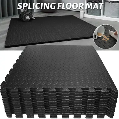 60cm Thick Heavy Duty Gym Flooring Interlocking Floor Mat Eva Soft Foam Yoga Mat • £8.99