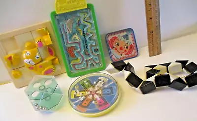 ASSORTMENT OF 6 VINTAGE BRAIN TEASERS PUZZLES  Toys • $9.95