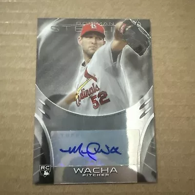 2013 Bowman Sterling Rookie Auto Michael Wacha #BSAR-MW Rookie Auto RC • $10