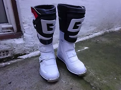 Gaerne GX1 Motocross MX ATV BOOTS White 41 • £140